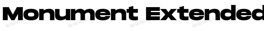 Monument Extended Bo字体转换
